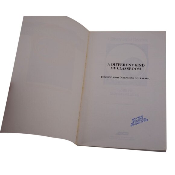 A Different Kind of Classroom:  Teaching with Dimensions of Learning (Pre-Owned) - Picture 3 of 4